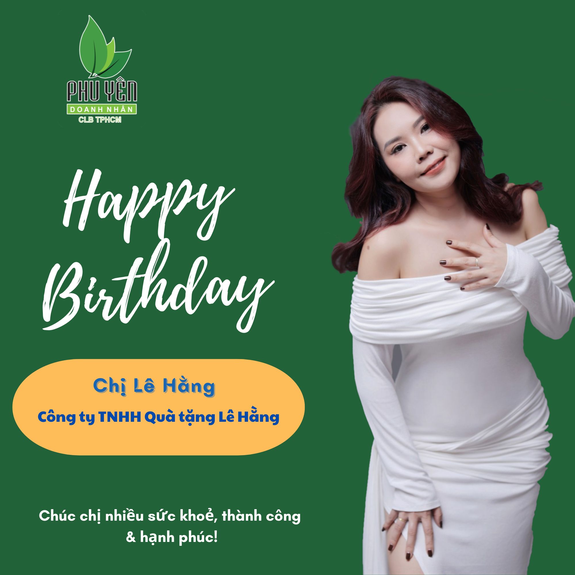 Chúc Mừng Sinh Nhật - Chị Lê Hằng